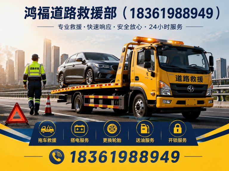 张家港市鸿福道路救援部展示图